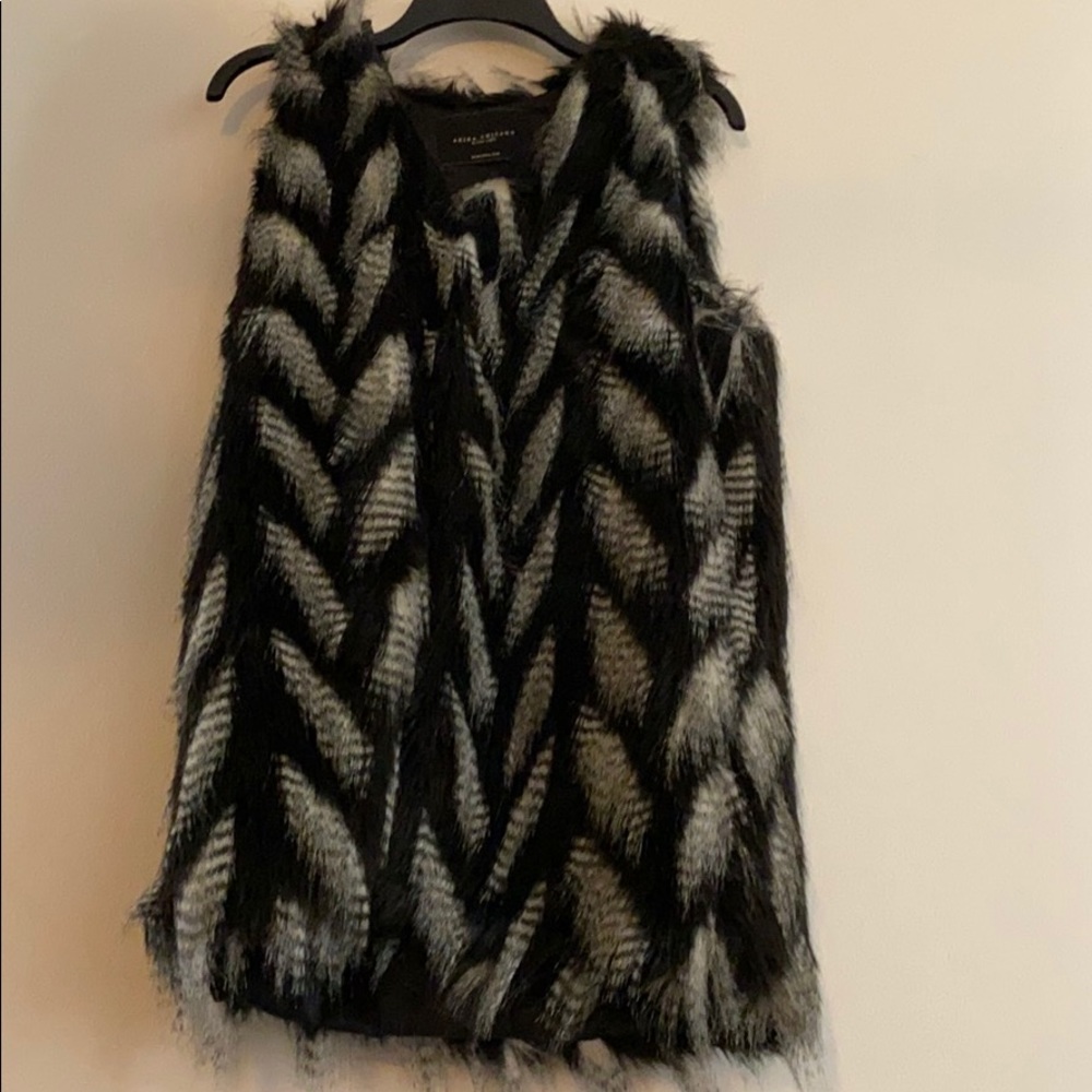 Feather vest